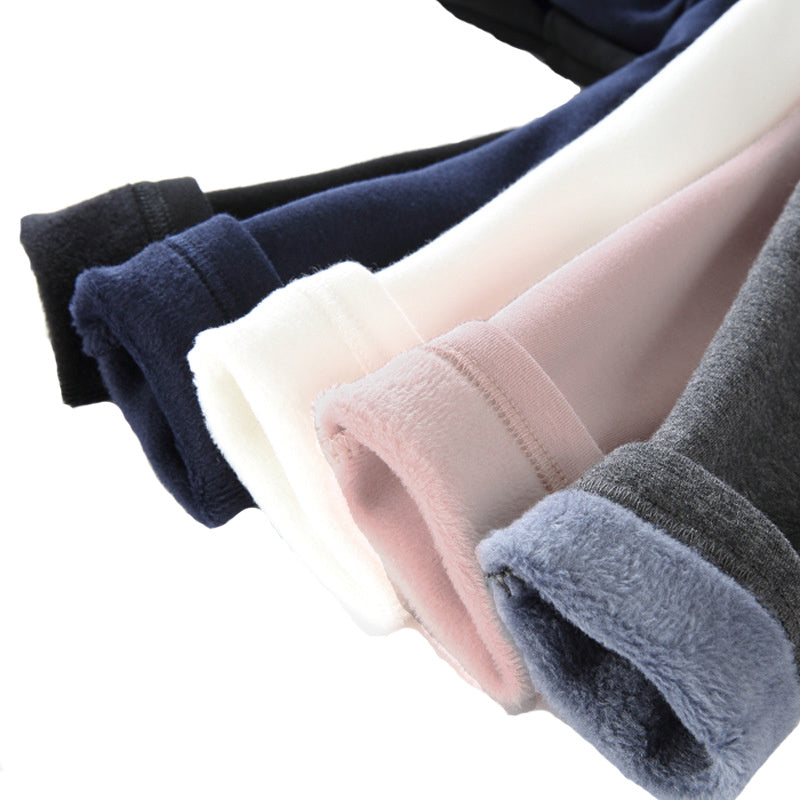 Legging Hiver Enfant Épais – Doublure Velours Chaude, Coton Confortable