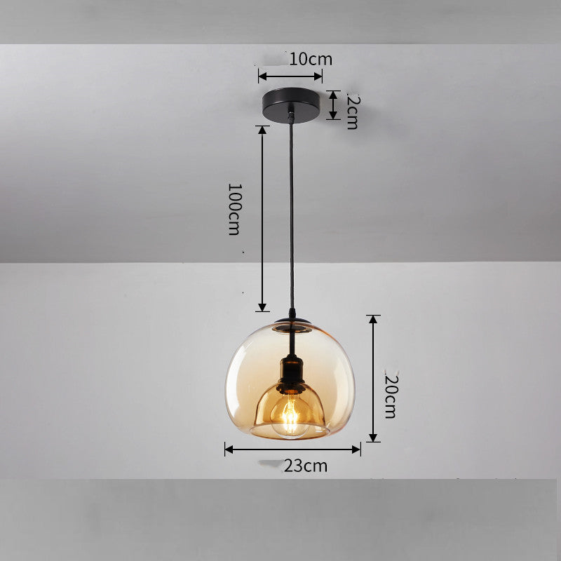 Lustre nordique moderne minimaliste pour salle à manger, salon et bar