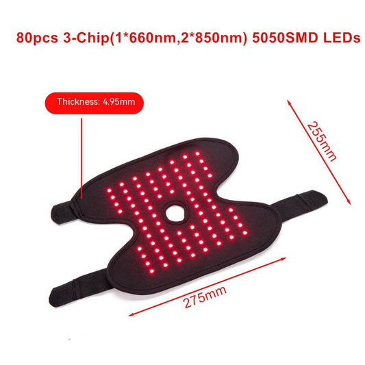 Bande de Physiothérapie pour Cheville – Chauffage & Lumière Rouge