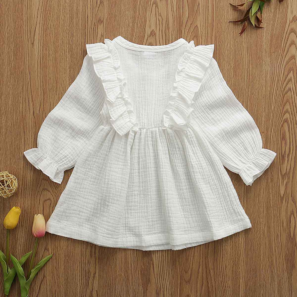 Robe en coton pour fille