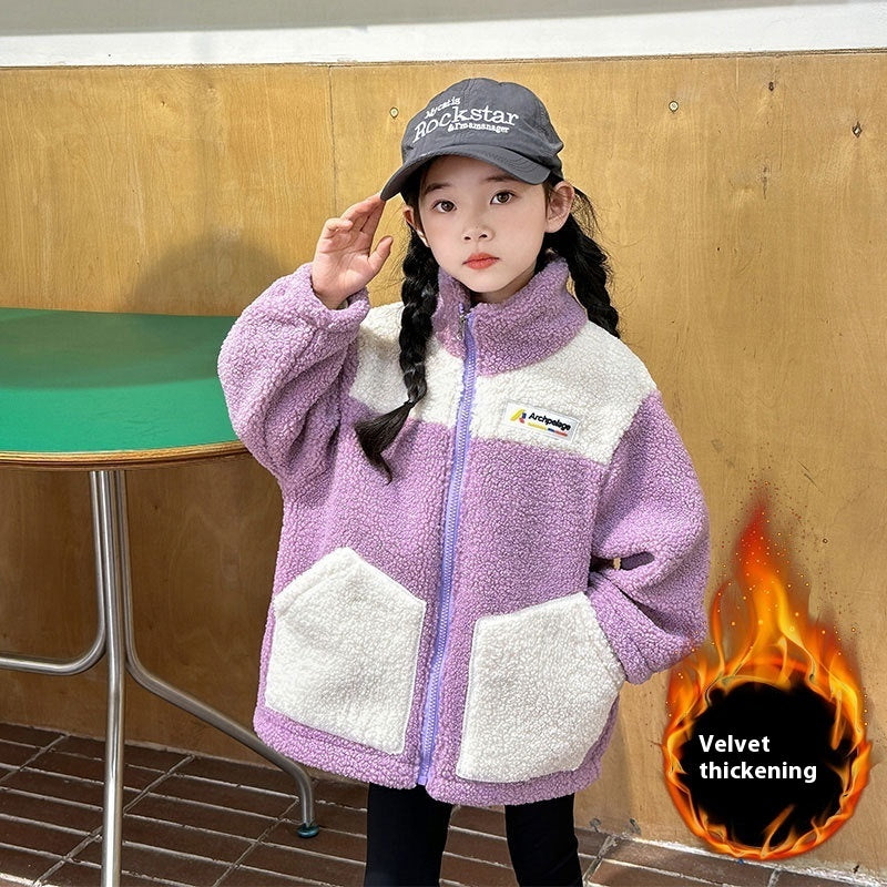 Manteau d’hiver enfant – Mode casual, chaud et épaissi, pour filles et garçons (petits et moyens enfants)
