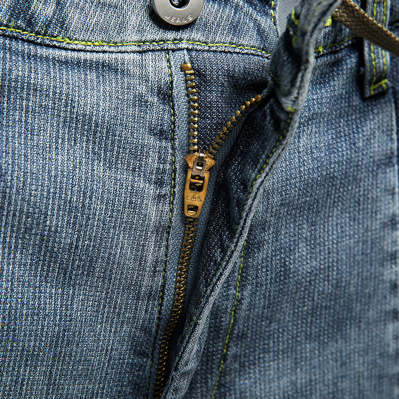Jeans rétro slim coupé