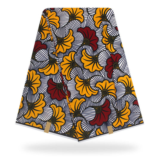 Tissu africain batik en coton – Wax hollandais