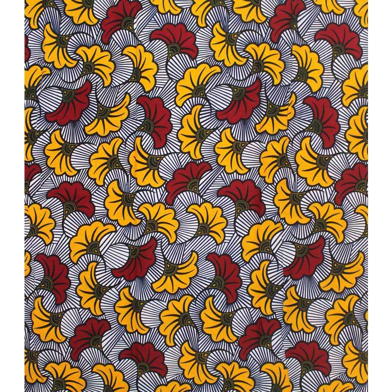 Tissu africain batik en coton – Wax hollandais