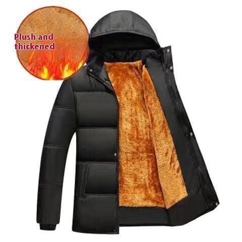 Manteau chaud homme – Veste d’hiver matelassée en coton