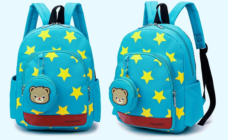 Cartable ourson pour la maternelle – à double bretelles