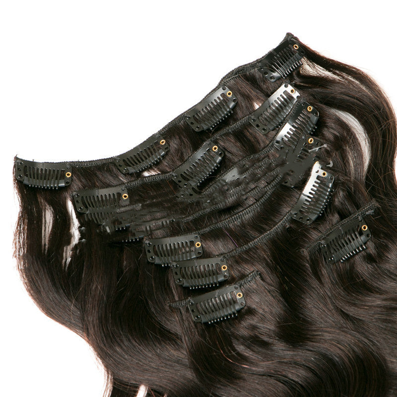 Extensions à Clips – Lot de 7 Pièces pour Chevelure Complète, Pose Facile et Volume Instantané