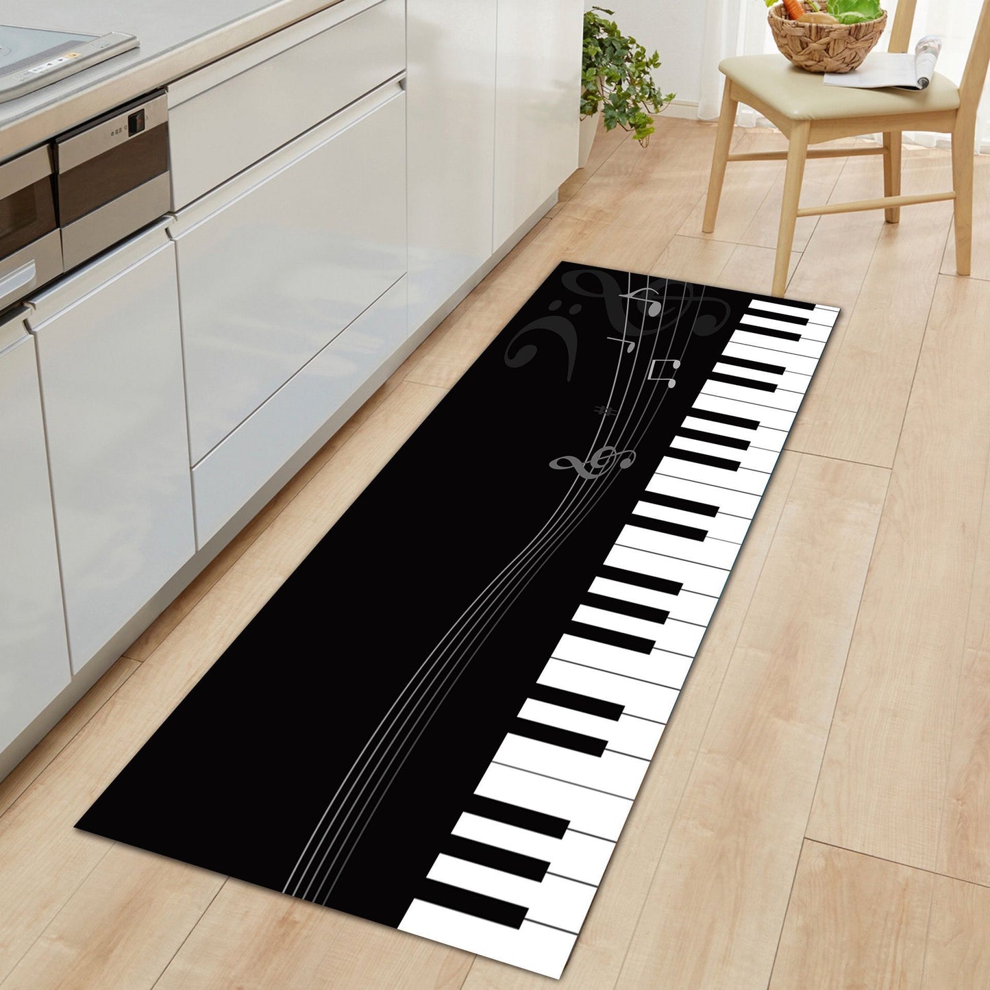Tapis de cuisine imprimé 3D Zeegle – en polyester, pour salon, chambre d’enfants, tapis de jeu ou descente de lit