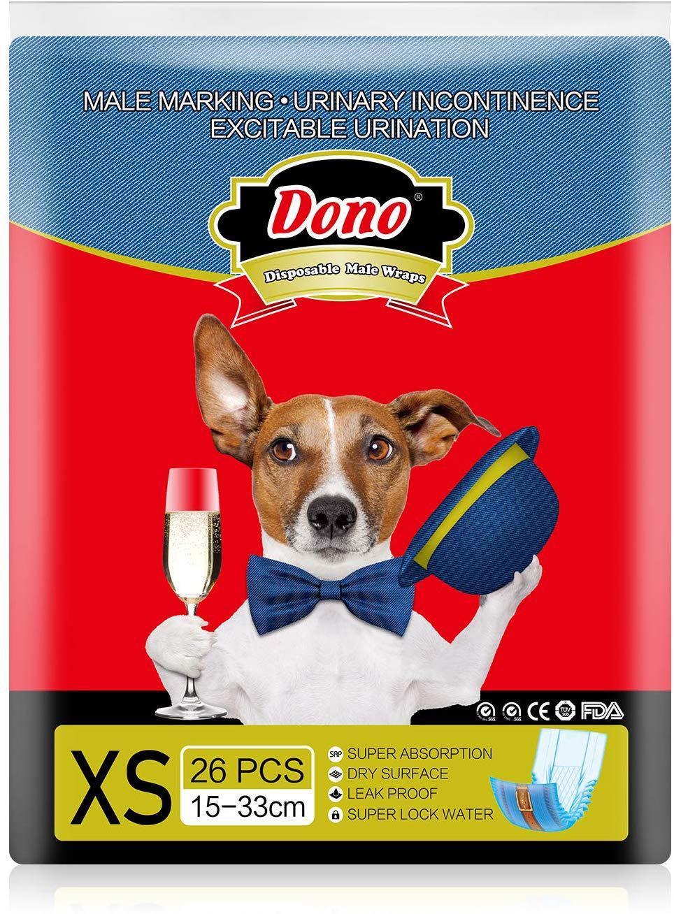 Couches jetables pour chiots en apprentissage, les animaux âgés, les femelles en chaleur & les animaux souffrants d'incontinence.