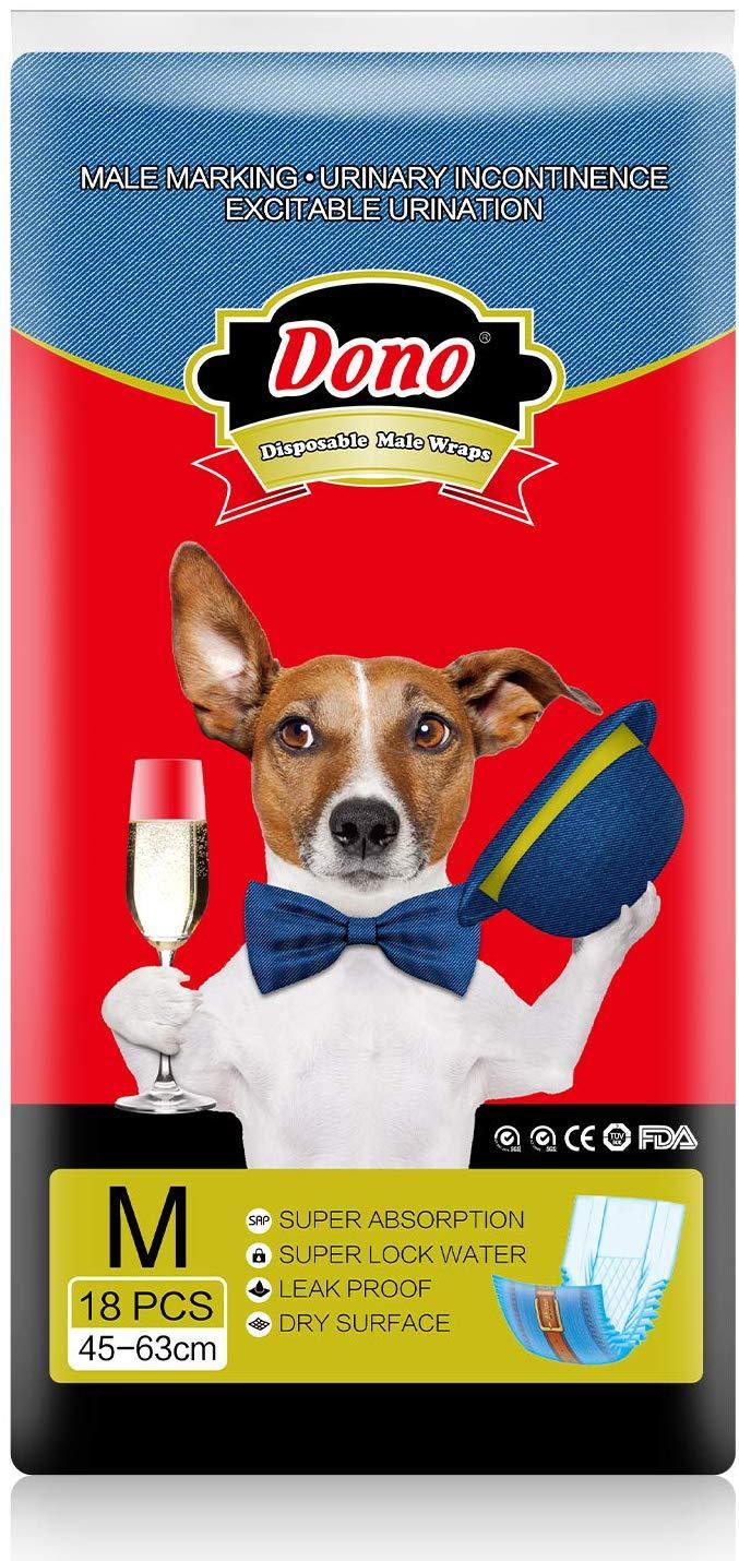 Couches jetables pour chiots en apprentissage, les animaux âgés, les femelles en chaleur & les animaux souffrants d'incontinence.