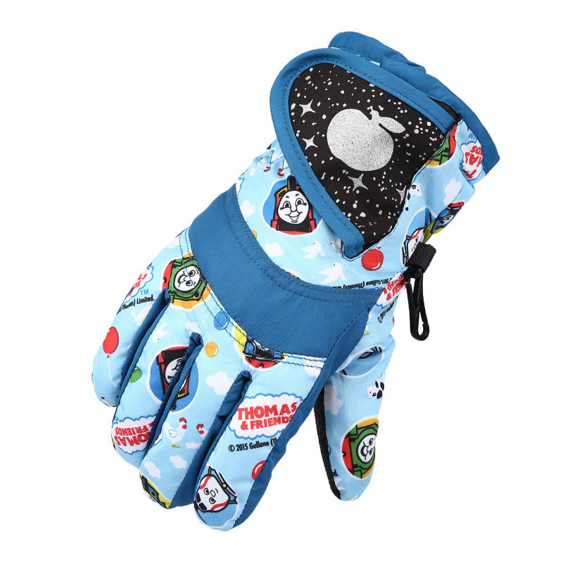 Gants d’Hiver Épais pour Enfants – Antifroid, Résistants et Parfaits pour le Vélo, le Ski, le Patin et les Jeux Extérieurs