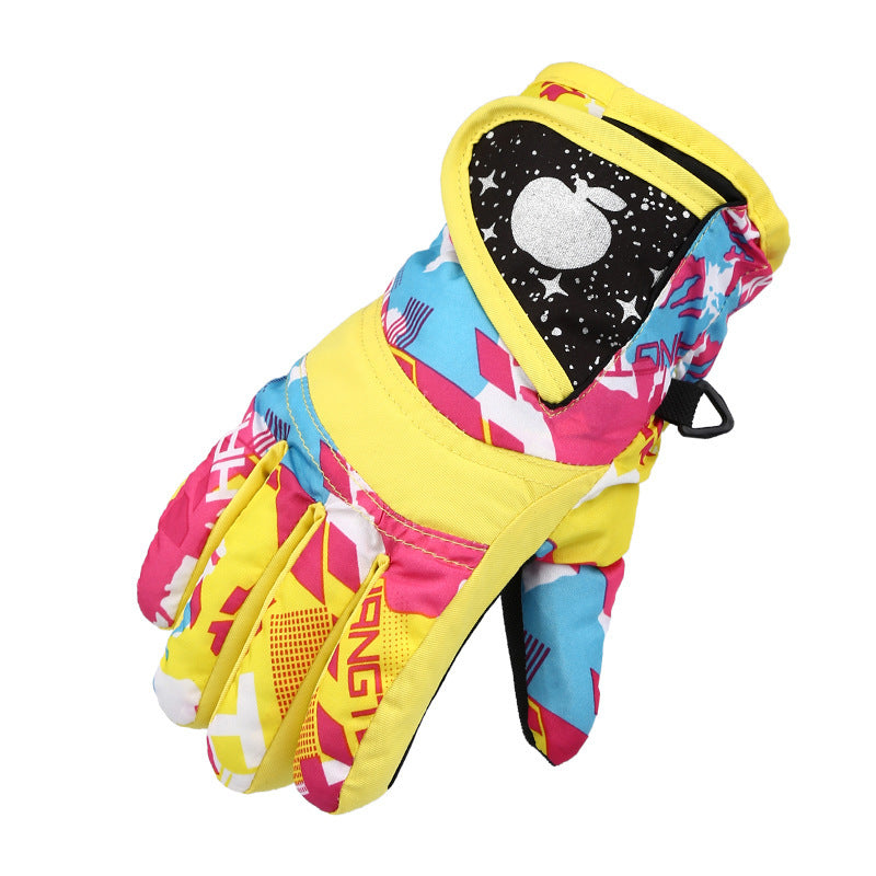 Gants d’Hiver Épais pour Enfants – Antifroid, Résistants et Parfaits pour le Vélo, le Ski, le Patin et les Jeux Extérieurs