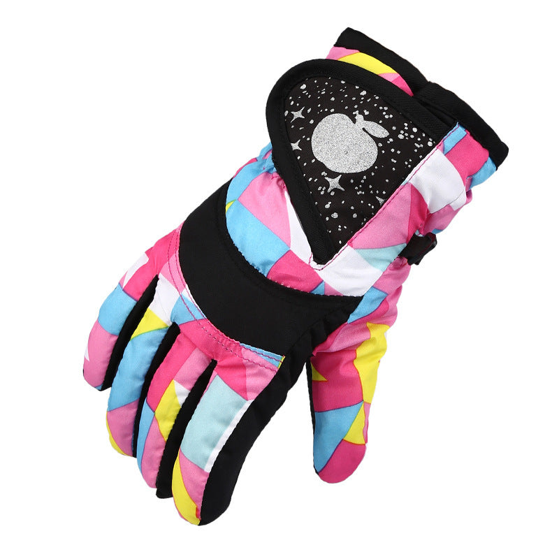 Gants d’Hiver Épais pour Enfants – Antifroid, Résistants et Parfaits pour le Vélo, le Ski, le Patin et les Jeux Extérieurs