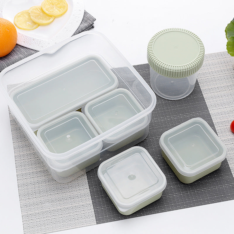 Boîte à Lunch Carrée 6 Compartiments – Modèle ZG-1050C