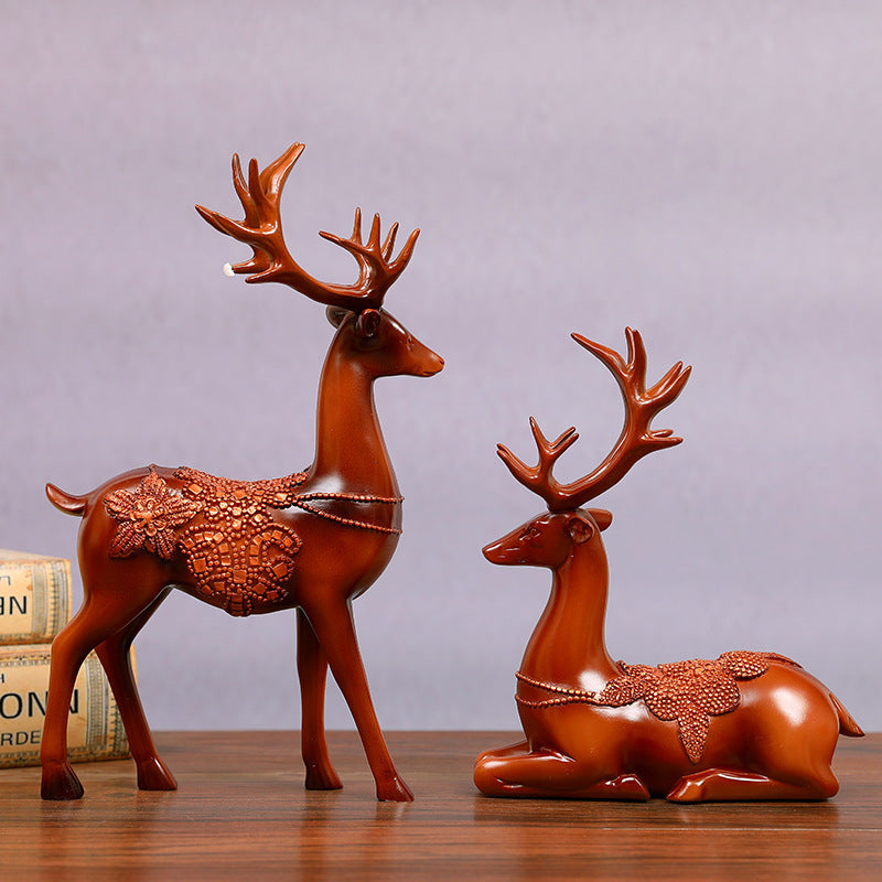 Cerf décoratif pour salon