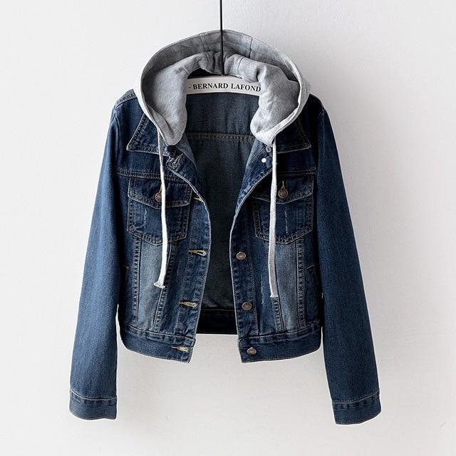 Hiver denim coton manteau