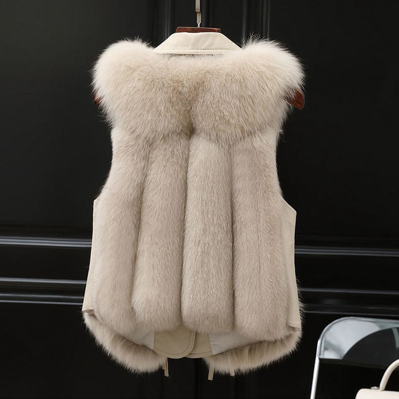 Gilet court en fausse fourrure – Élégant, chaud et tendance pour l’automne et l’hiver