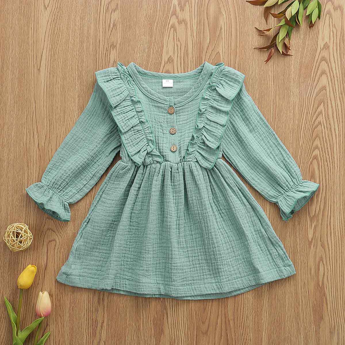 Robe en coton pour fille