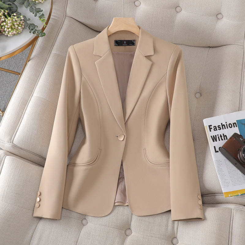 Veste Blazer Femme – Coupe Slim Décontractée, Élégante et Polyvalente