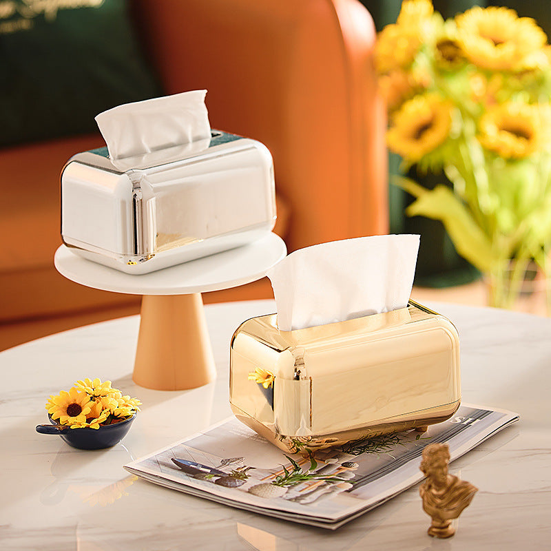 Boîte à mouchoirs de luxe créative pour salon