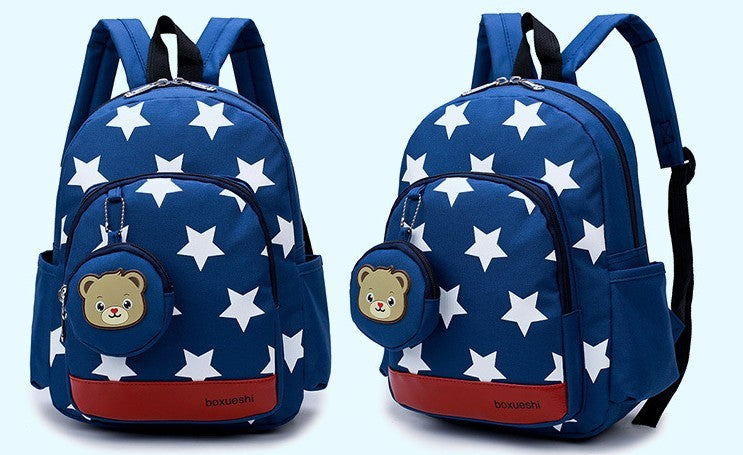 Cartable ourson pour la maternelle – à double bretelles