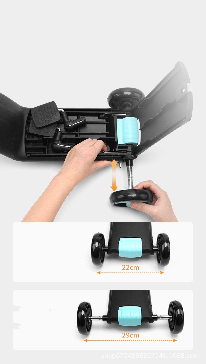 Trottinette Évolutive pour Enfants – Glisse & Équilibre
