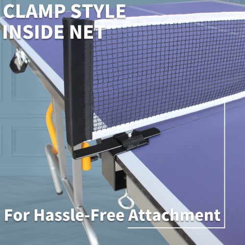 Table de Tennis de Table Pliable & Portable 8 pieds – Set Complet pour Jeux Intérieurs