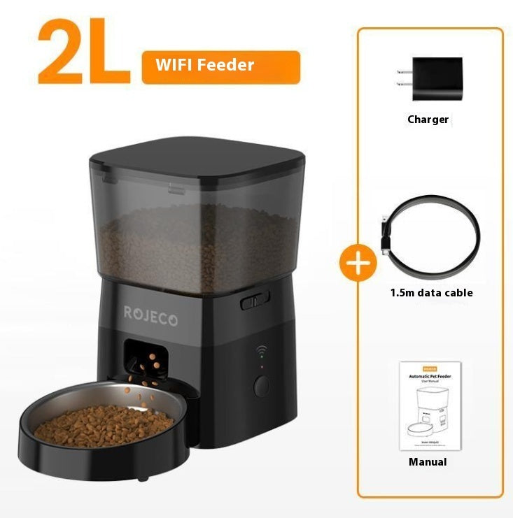 Distributeur Automatique de Nourriture pour Animaux – Programmable & Intelligent
