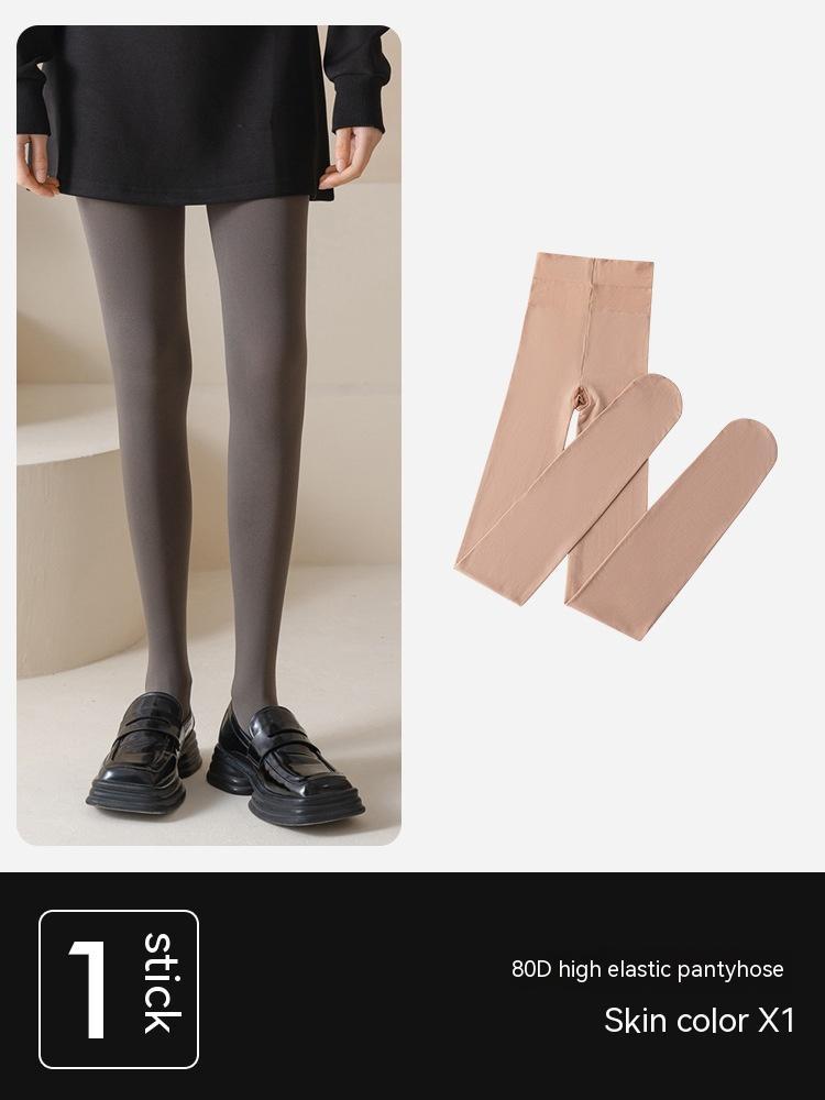 Legging Noir Femme – Haute Élasticité, Automne & Hiver, Confort Thermique