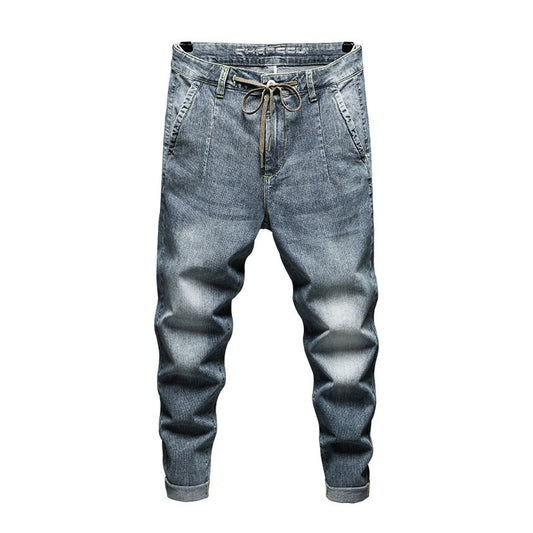 Jeans rétro slim coupé