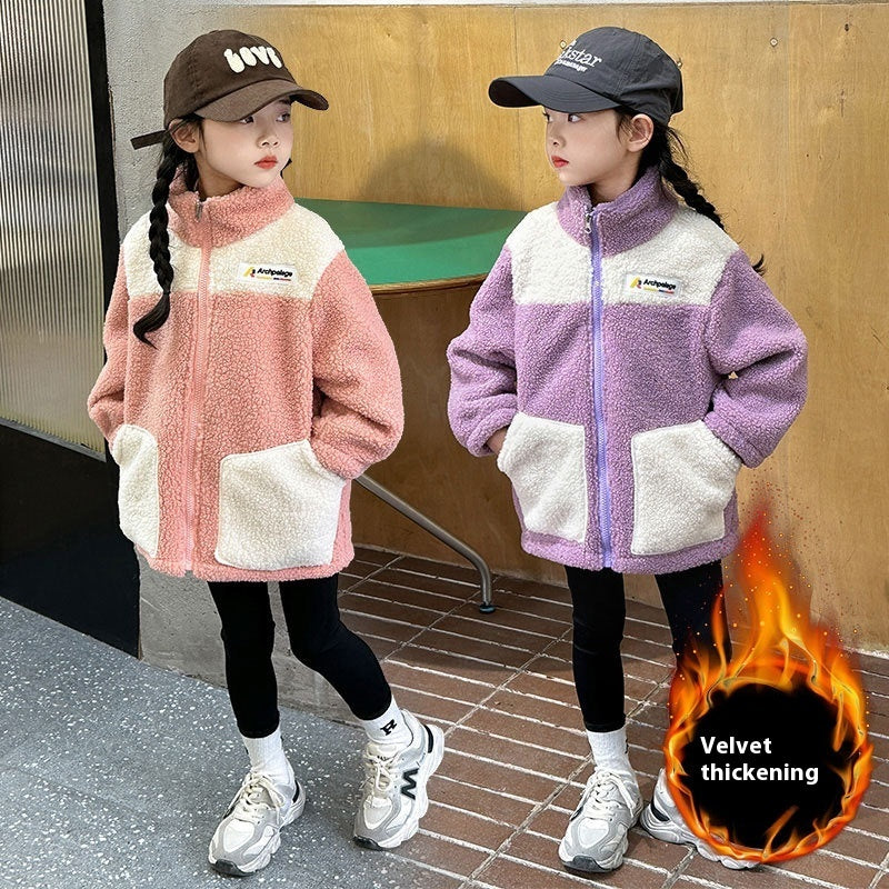 Manteau d’hiver enfant – Mode casual, chaud et épaissi, pour filles et garçons (petits et moyens enfants)