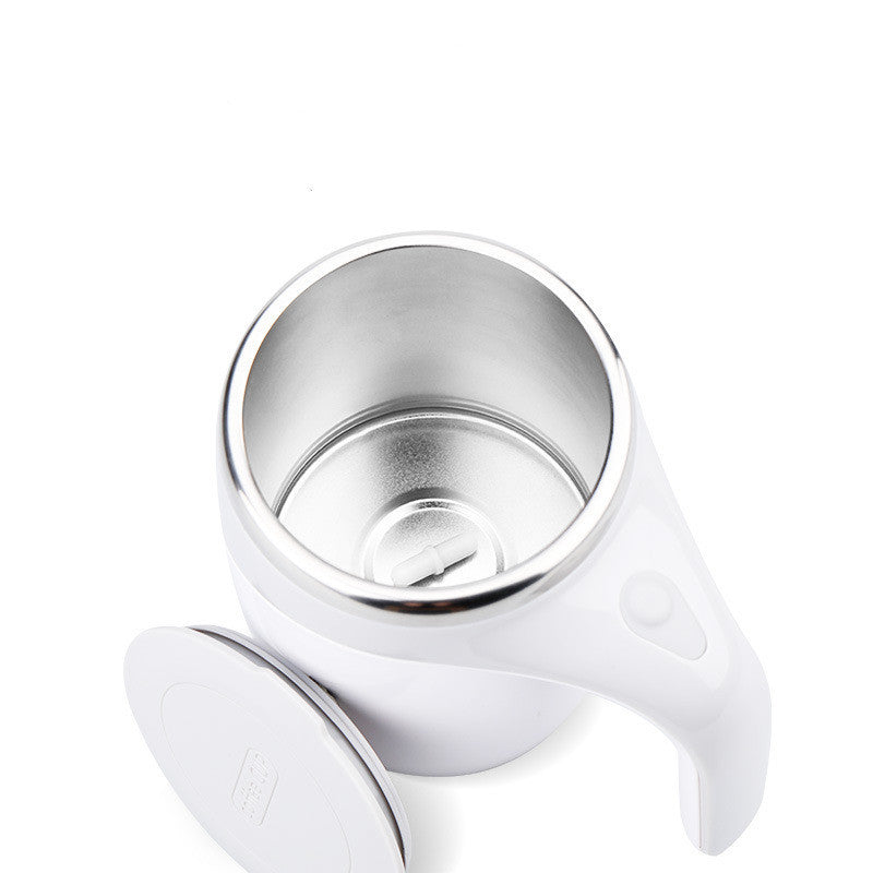 Tasse Auto-Mélangeante Électrique – Rechargeable & Magnétique | Café, Lait, Milkshake