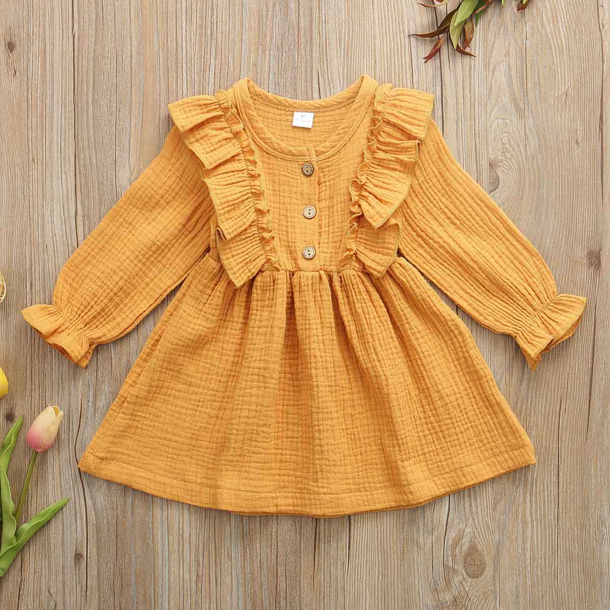 Robe en coton pour fille