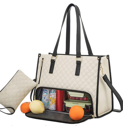 Sac Lunch Isotherme Femme – Élégant, Grand Format & Multifonction | Travail, Bureau, Déplacements