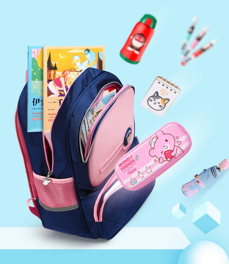 SUN EIGHT – Sac à Dos Orthopédique Fille | École Primaire