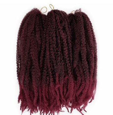 Mèches crochet Dirty Braid noires