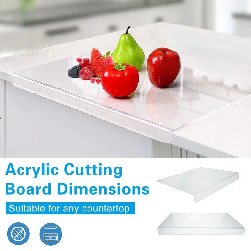 Kitchen Transparent Non-slip Acrylic Chopping Board