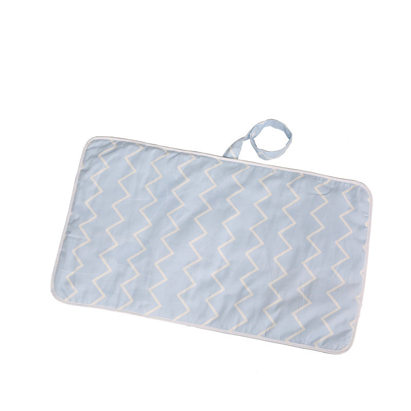 Organisateur de couches suspendu pour table à langer ou lit/ oBaby cotton portable diaper changing pad