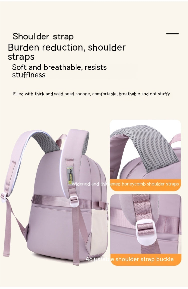 Cartable grande capacité pour filles – École primaire – Mignon