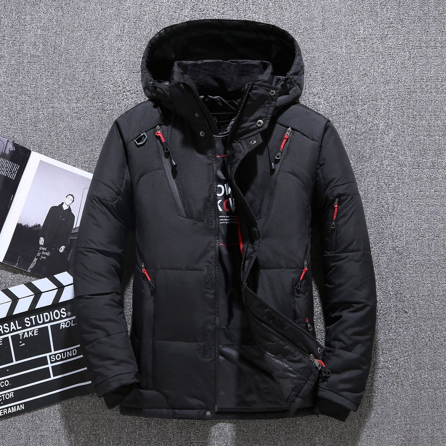 Manteau d'hiver rembourré d'extérieur