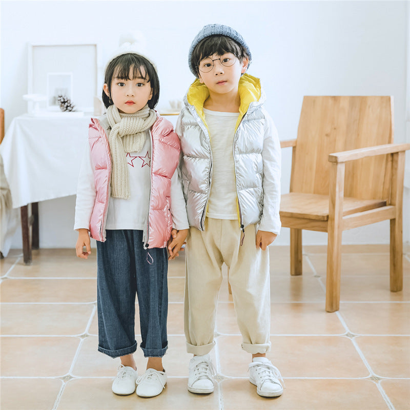 Gilet à Capuche Enfant – Automne & Hiver