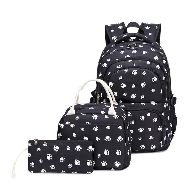 Ensemble sac à dos de qualité + boite à lunch  confort et style pour les enfants/ Maternelle et primaire