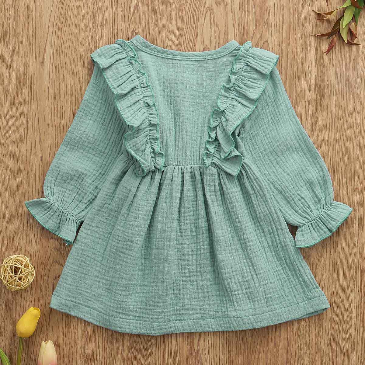 Robe en coton pour fille