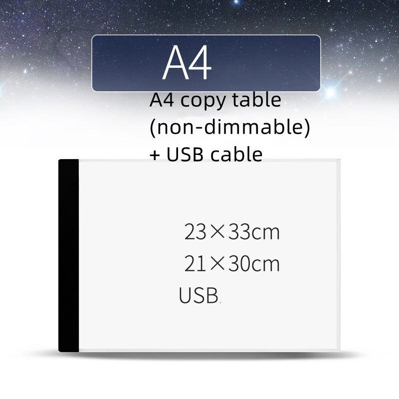 Tablette Lumineuse de Copie LED – Format A4