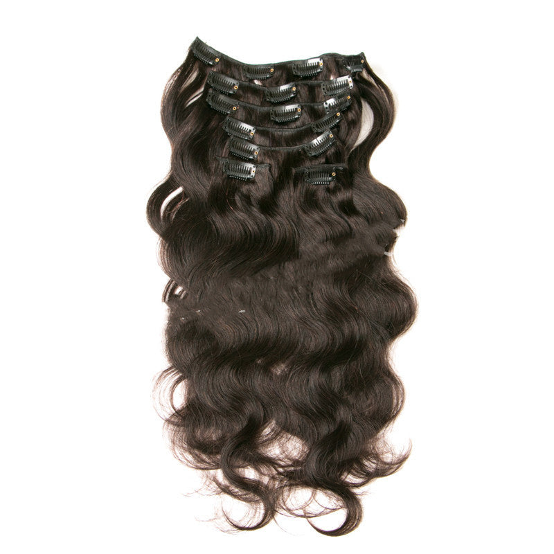 Extensions à Clips – Lot de 7 Pièces pour Chevelure Complète, Pose Facile et Volume Instantané