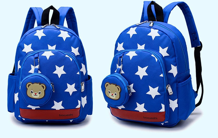 Cartable ourson pour la maternelle – à double bretelles