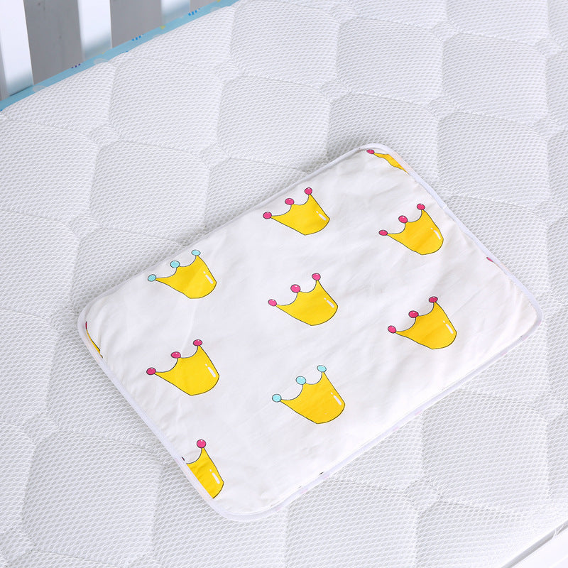 Organisateur de couches suspendu pour table à langer ou lit/ oBaby cotton portable diaper changing pad