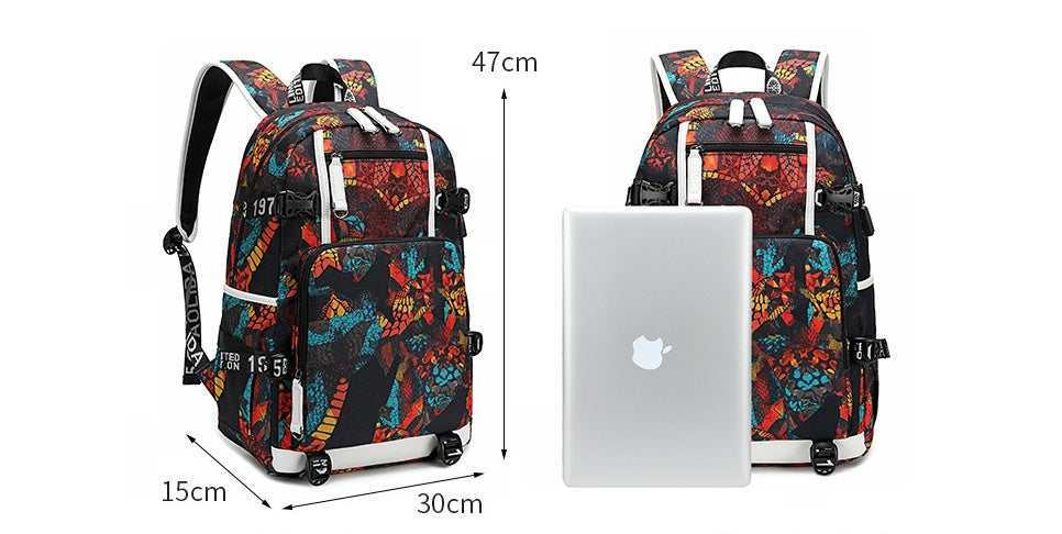 Nouveau Sac d’École Simple pour Collégiens