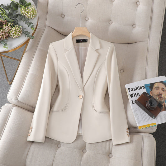 Veste Blazer Femme – Coupe Slim Décontractée, Élégante et Polyvalente