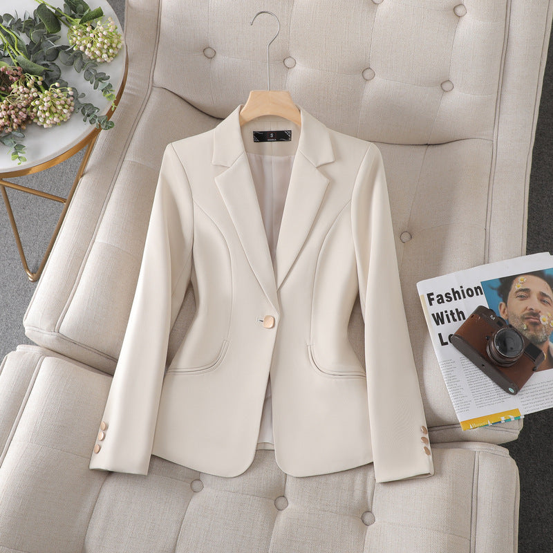 Veste Blazer Femme – Coupe Slim Décontractée, Élégante et Polyvalente